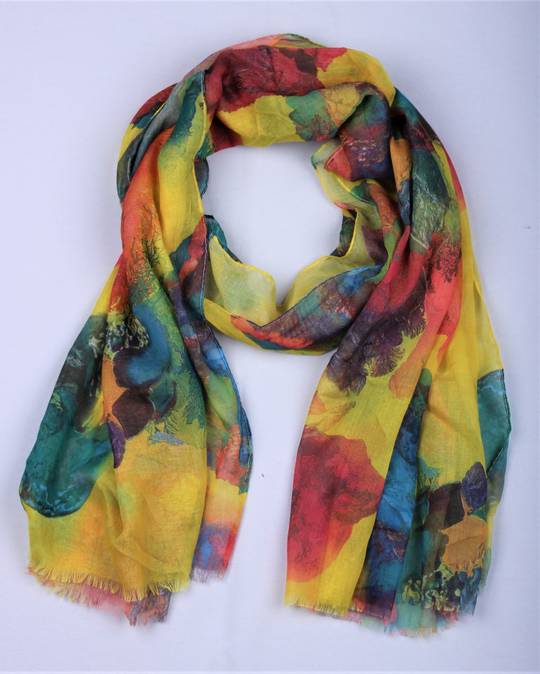 Alice & Lily printed scarf yellow Style : SC/4796YEL